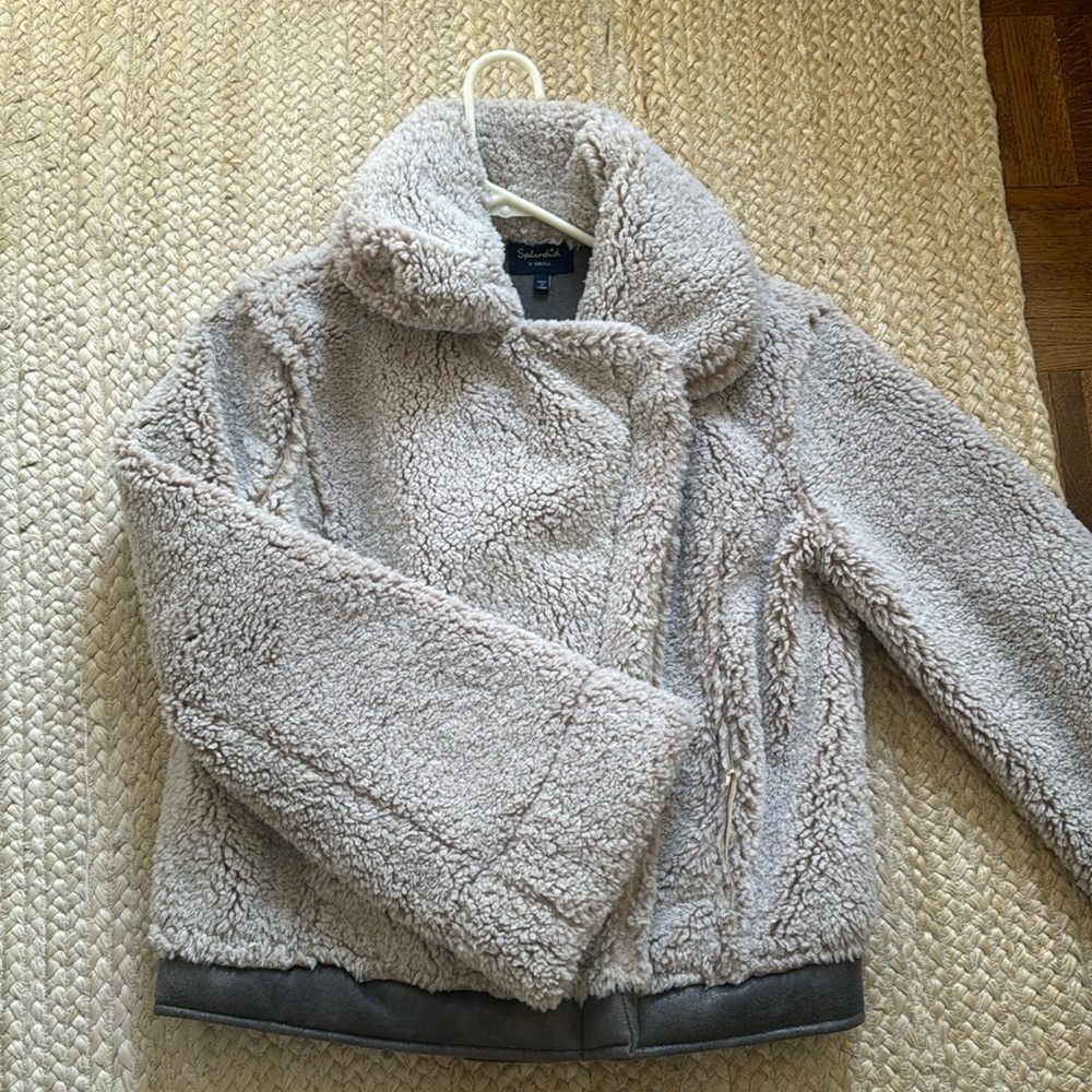 Splendid shearling moto jacket